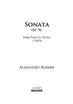 Sonata para flauta, viola y arpa, Op. 9c
