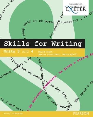 Skills for Writing Student Book Units 3-4 - Esther Menon,David Grant - cover