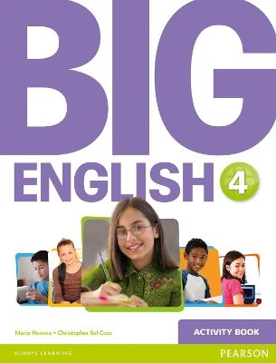 Big English 4 Activity Book - Mario Herrera,Christopher Cruz,Christopher Sol Cruz - cover