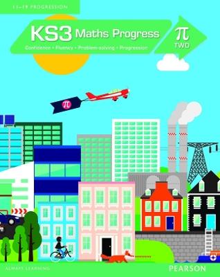 KS3 Maths Progress Student Book Pi 2 - Katherine Pate,Naomi Norman - cover