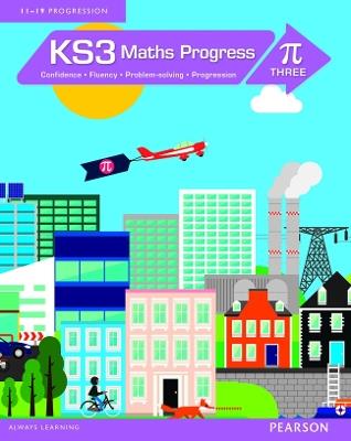 KS3 Maths Progress Student Book Pi 3 - Katherine Pate,Naomi Norman - cover
