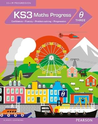 KS3 Maths Progress Student Book Theta 3 - cover