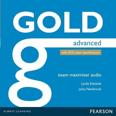 Gold Advanced Exam Maximiser Class Audio CDs - cover
