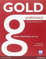 Gold Preliminary Exam Maximiser with key & CD Itly Pck