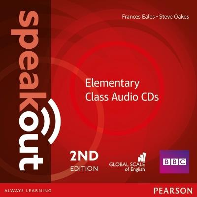 Speakout Elementary 2nd Edition Class CDs (3) - Frances Eales,J Wilson - cover