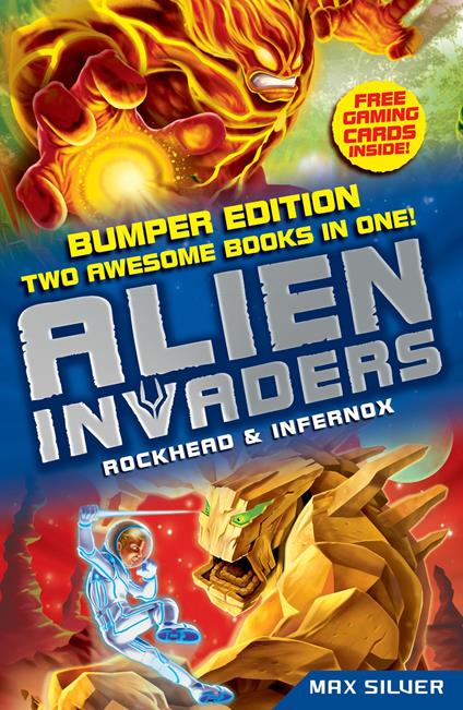 Alien Invaders: Rockhead & Infernox (2 Books in 1) - Max Silver - ebook