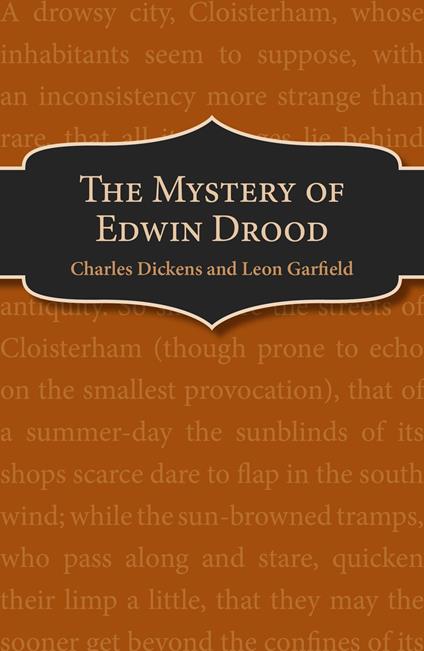 The Mystery of Edwin Drood - Charles Dickens,Leon Garfield - ebook
