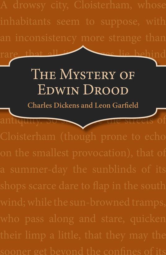 The Mystery of Edwin Drood - Charles Dickens,Leon Garfield - ebook