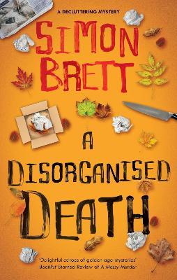 A Disorganised Death - Simon Brett - cover