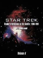 Star Trek Reader's Reference to the Novels: 1990-1991:Volume 6 - Alva Underwood - cover