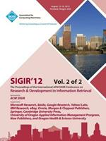 Sigir 12 Proceedings of the International ACM Sigir Conference on Research and Development in Information Retrieval V2