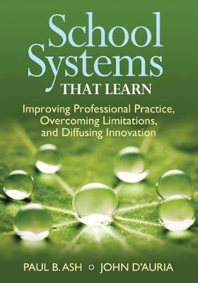 School Systems That Learn: Improving Professional Practice, Overcoming Limitations, and Diffusing Innovation - Paul B. Ash,John P. D'Auria - cover