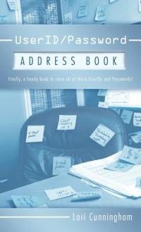 Userid/Password Address Book - Lori Cunningham - cover