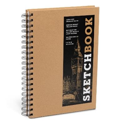 Sketchbook (basic medium spiral Kraft) - Union Square & Co. - cover