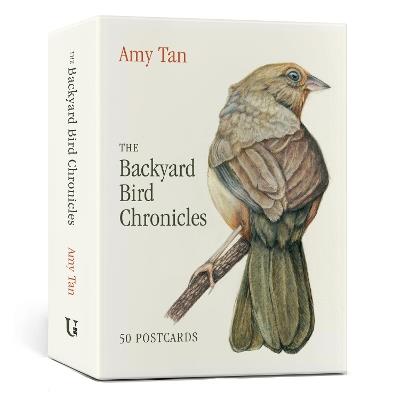 The Backyard Bird Chronicles: 50 Postcards - Amy Tan - cover