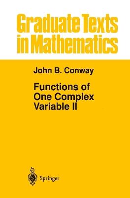 Functions of One Complex Variable II - John B. Conway - cover