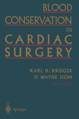 Blood Conservation in Cardiac Surgery - cover