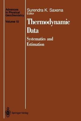 Thermodynamic Data: Systematics and Estimation - cover