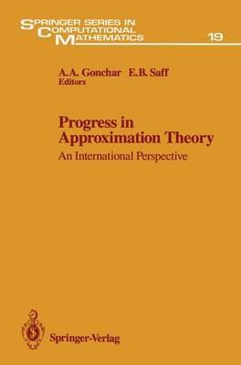 Progress in Approximation Theory: An International Perspective - cover