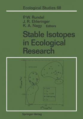 Stable Isotopes in Ecological Research - cover