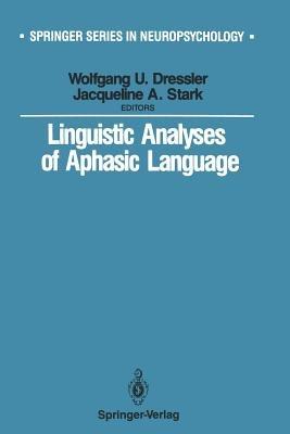 Linguistic Analyses of Aphasic Language - cover