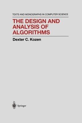The Design and Analysis of Algorithms - Dexter C. Kozen - cover