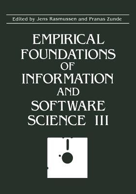 Empirical Foundations of Information and Software Science III - cover