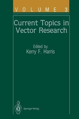 Current Topics in Vector Research: Volume 3 - cover