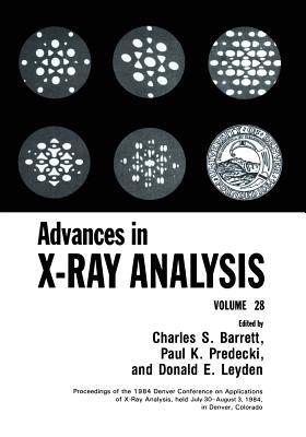 Advances in X-Ray Analysis: Volume 28 - cover