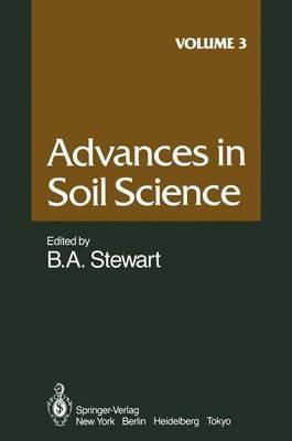 Advances in Soil Science: Volume 3 - cover