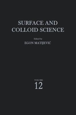 Surface and Colloid Science - cover