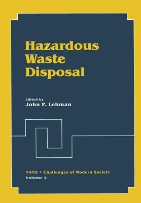 Hazardous Waste Disposal - cover