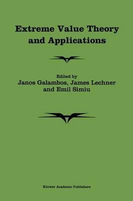 Extreme Value Theory and Applications: Proceedings of the Conference on Extreme Value Theory and Applications, Volume 1 Gaithersburg Maryland 1993 - cover