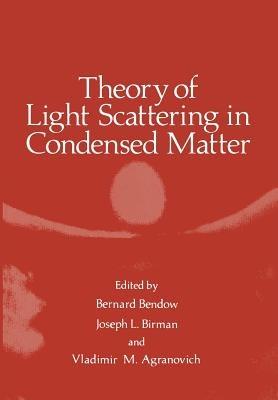 Theory of Light Scattering in Condensed Matter: Proceedings of the First Joint USA-USSR Symposium - cover