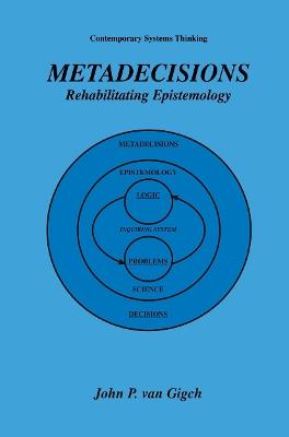 Metadecisions: Rehabilitating Epistemology - John P. van Gigch - cover