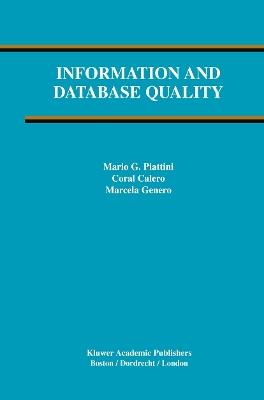 Information and Database Quality - cover