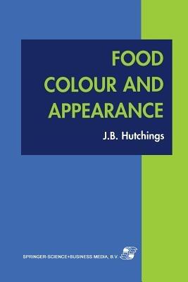 Food Colour and Appearance - Hutchings - cover