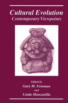 Cultural Evolution: Contemporary Viewpoints - cover