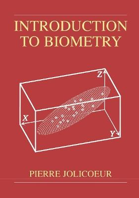 Introduction to Biometry - Pierre Jolicoeur - cover