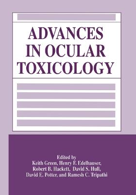Advances in Ocular Toxicology - cover