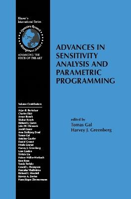 Advances in Sensitivity Analysis and Parametric Programming - cover