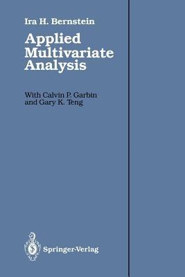 Applied Multivariate Analysis - Ira H. Bernstein - cover