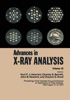 Advances in X-Ray Analysis: Volume 15 - cover