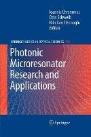 Photonic Microresonator Research and Applications - cover