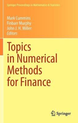 Topics in Numerical Methods for Finance - cover