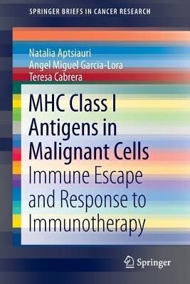 MHC Class I Antigens In Malignant Cells: Immune Escape And Response To Immunotherapy - Natalia Aptsiauri,Angel Miguel Garcia-Lora,Teresa Cabrera - cover