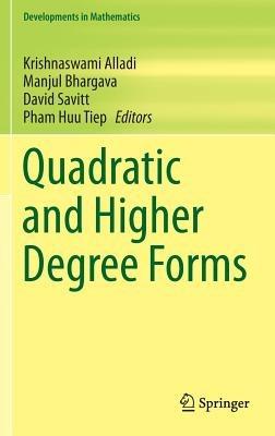 Quadratic and Higher Degree Forms - cover