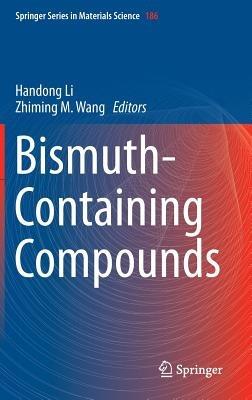 Bismuth-Containing Compounds - cover