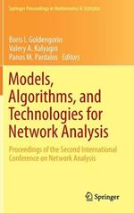 Models, Algorithms, and Technologies for Network Analysis: Proceedings of the Second International Conference on Network Analysis