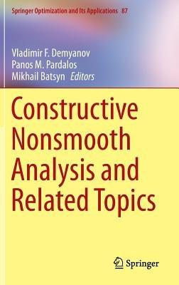 Constructive Nonsmooth Analysis and Related Topics - cover